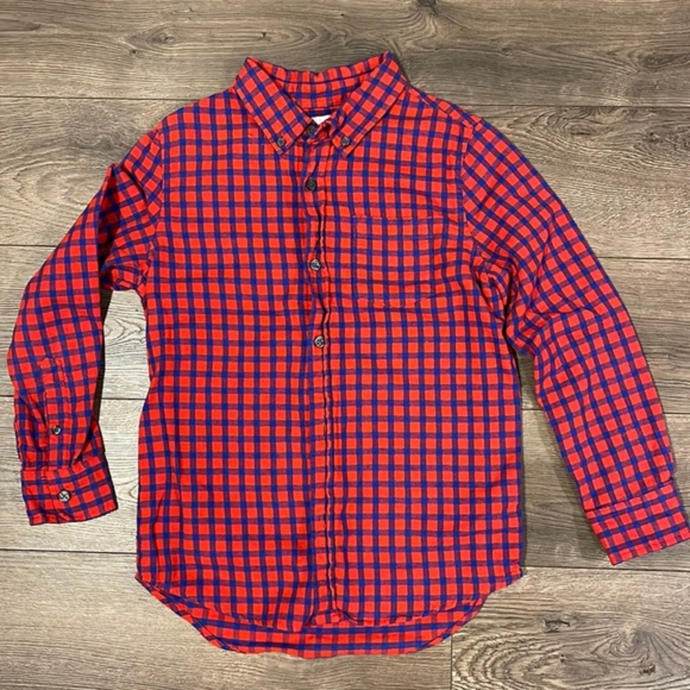 Rockets of Awesome Flannel Button Down - Size 10